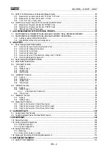 Предварительный просмотр 4 страницы HT Italia GSC53N Instruction Manual