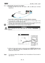 Предварительный просмотр 17 страницы HT Italia GSC53N Instruction Manual