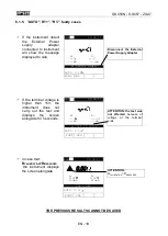 Предварительный просмотр 21 страницы HT Italia GSC53N Instruction Manual