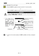 Предварительный просмотр 33 страницы HT Italia GSC53N Instruction Manual