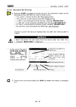 Предварительный просмотр 34 страницы HT Italia GSC53N Instruction Manual