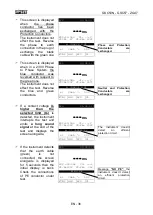 Предварительный просмотр 38 страницы HT Italia GSC53N Instruction Manual