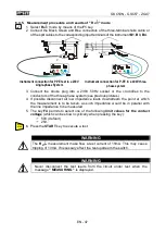 Предварительный просмотр 49 страницы HT Italia GSC53N Instruction Manual