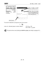 Предварительный просмотр 50 страницы HT Italia GSC53N Instruction Manual