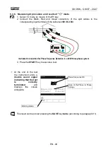 Предварительный просмотр 51 страницы HT Italia GSC53N Instruction Manual