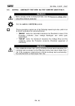 Предварительный просмотр 64 страницы HT Italia GSC53N Instruction Manual