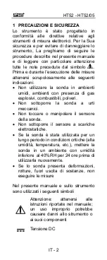 Preview for 5 page of HT Italia HT52 User Manual