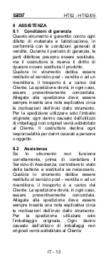 Preview for 16 page of HT Italia HT52 User Manual