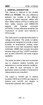 Preview for 21 page of HT Italia HT52 User Manual