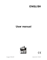 Preview for 1 page of HT Italia HT61 User Manual