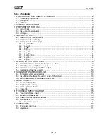 Предварительный просмотр 2 страницы HT Italia HTA102 User Manual