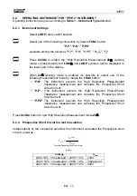 Предварительный просмотр 19 страницы HT Italia IMP57 User Manual