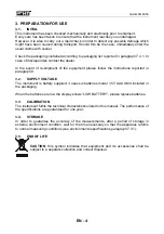 Preview for 23 page of HT Italia QuickLAN 6050 User Manual