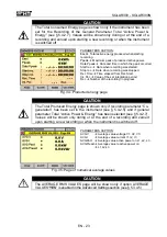 Предварительный просмотр 25 страницы HT Italia SOLAR300 User Manual