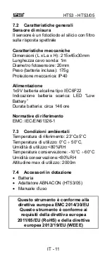 Предварительный просмотр 16 страницы HT 53 User Manual