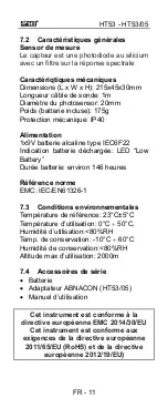 Предварительный просмотр 72 страницы HT 53 User Manual