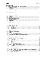 Preview for 2 page of HT COMBI419 User Manual