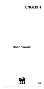 Предварительный просмотр 1 страницы HT DM40 User Manual