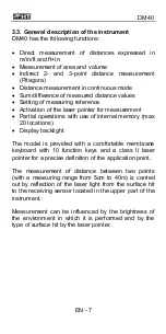 Preview for 8 page of HT DM40 User Manual