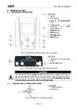 Предварительный просмотр 9 страницы HT EASYTEST COMBI519 User Manual