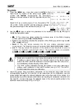 Preview for 15 page of HT EASYTEST COMBI519 User Manual