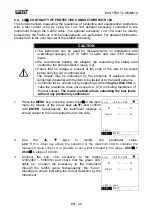 Preview for 29 page of HT EASYTEST COMBI519 User Manual