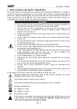 Preview for 3 page of HT ECLIPSE HT9025 User Manual