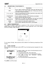 Предварительный просмотр 8 страницы HT EQUITEST 5071 User Manual