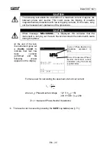 Preview for 25 page of HT EQUITEST 5071 User Manual