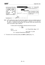 Предварительный просмотр 30 страницы HT EQUITEST 5071 User Manual