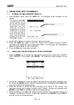 Preview for 36 page of HT EQUITEST 5071 User Manual