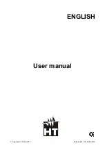 HT F3000 User Manual preview