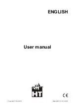 HT F3000U User Manual preview