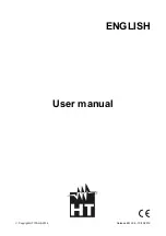 HT HP002000 User Manual предпросмотр