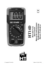 HT HT14D User Manual предпросмотр