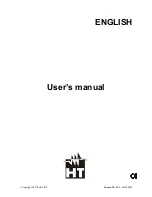 Preview for 1 page of HT HT32 User Manual