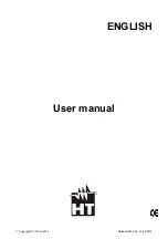 Preview for 1 page of HT HT321 User Manual