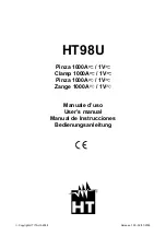 HT HT98U User Manual preview