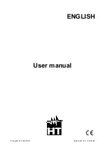 Предварительный просмотр 1 страницы HT HTB500 User Manual