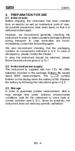 Preview for 5 page of HT iDM70 User Manual