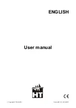 Preview for 1 page of HT JUPITER User Manual