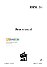 Preview for 1 page of HT MPP300 User Manual