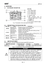 Предварительный просмотр 8 страницы HT MPP300 User Manual