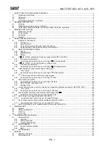 Preview for 2 page of HT MULTITEST M72 User Manual