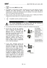 Preview for 27 page of HT MULTITEST M72 User Manual