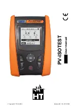 Предварительный просмотр 1 страницы HT PV-ISOTEST User Manual