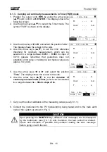 Preview for 16 page of HT PV-ISOTEST User Manual