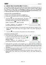 Предварительный просмотр 33 страницы HT VEGA74 User Manual