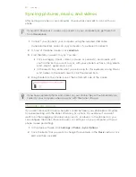 Предварительный просмотр 50 страницы HTC 7 Mozart User Manual