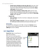 Preview for 56 page of HTC 99HEJ116-00 - Touch Diamond Smartphone 4 GB User Manual